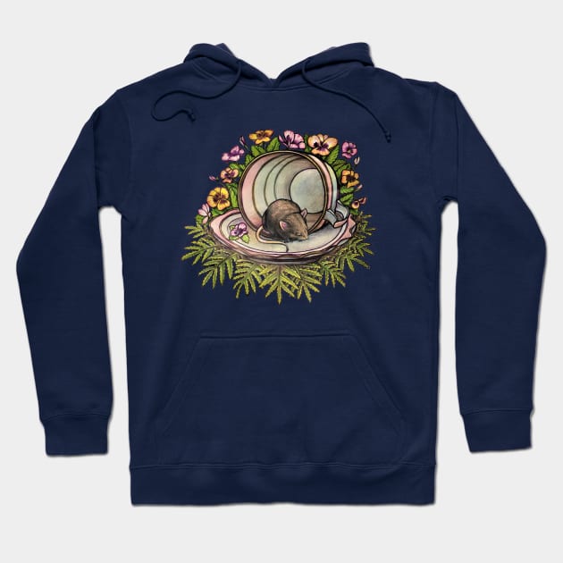 Teacup Mouse Hoodie by GnarlyBones